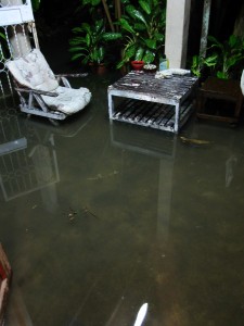 Flooded Patio