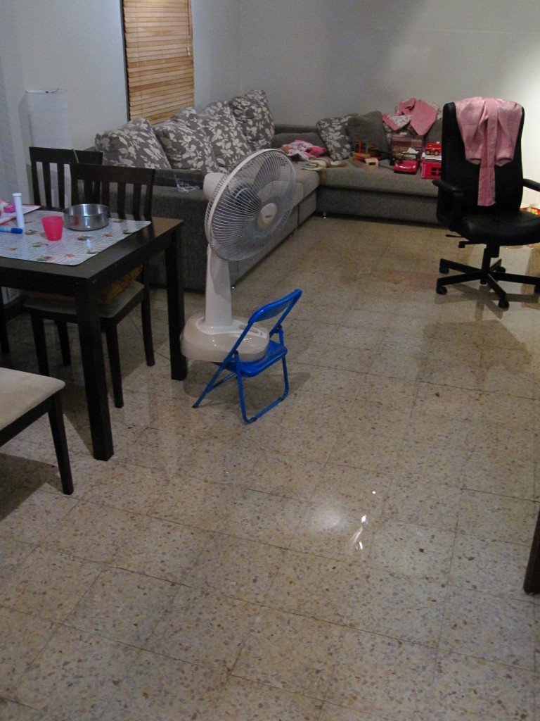 Flooded Living Room