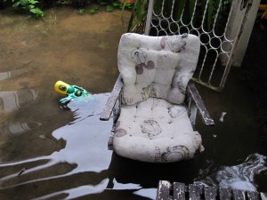 Flooded Patio