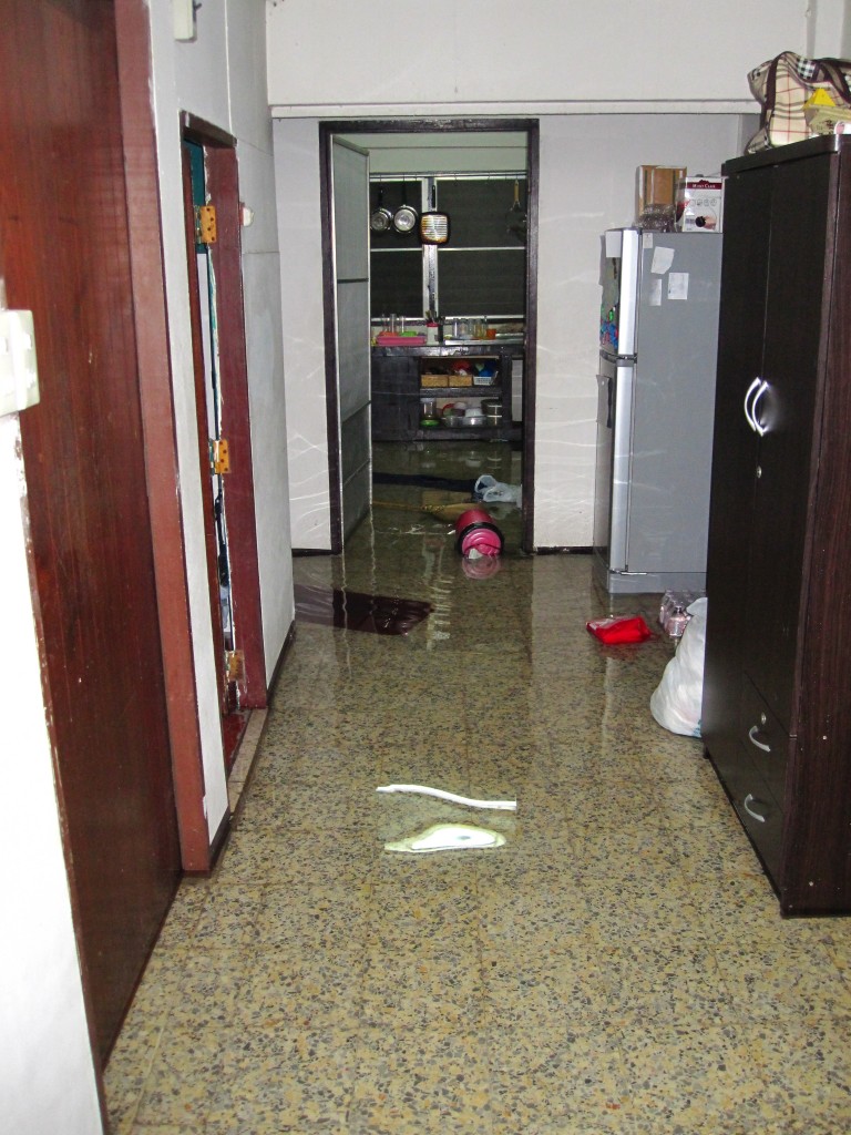 Flooded Hallway