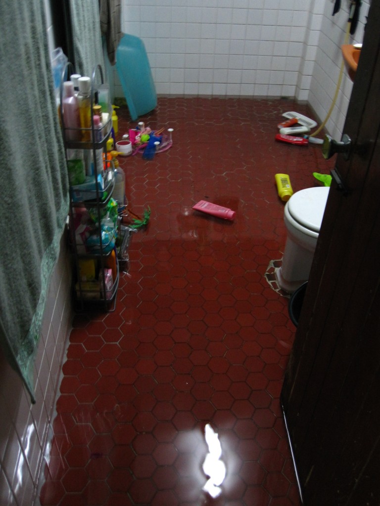 Flooded Bathroom