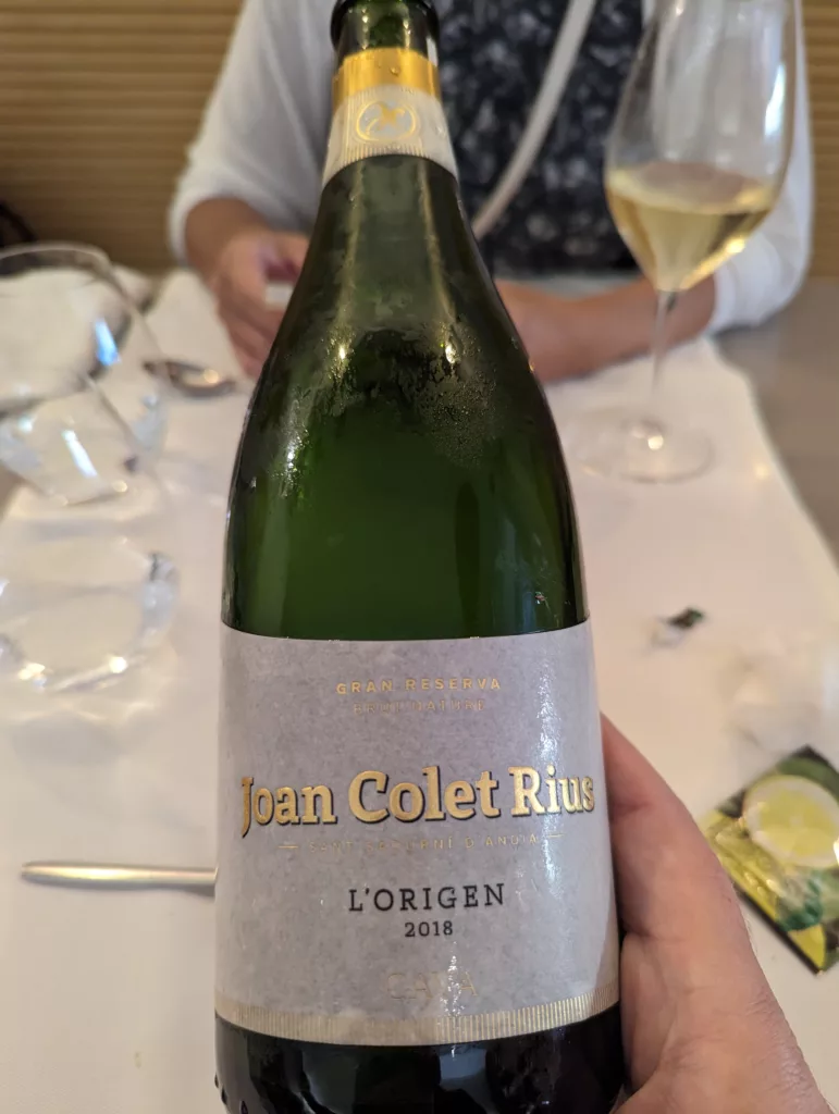 Bottle of cava