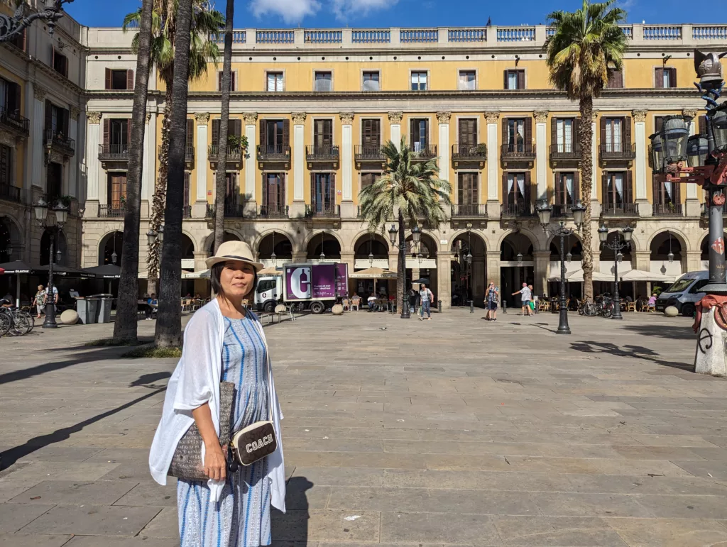 Square in Barcelona