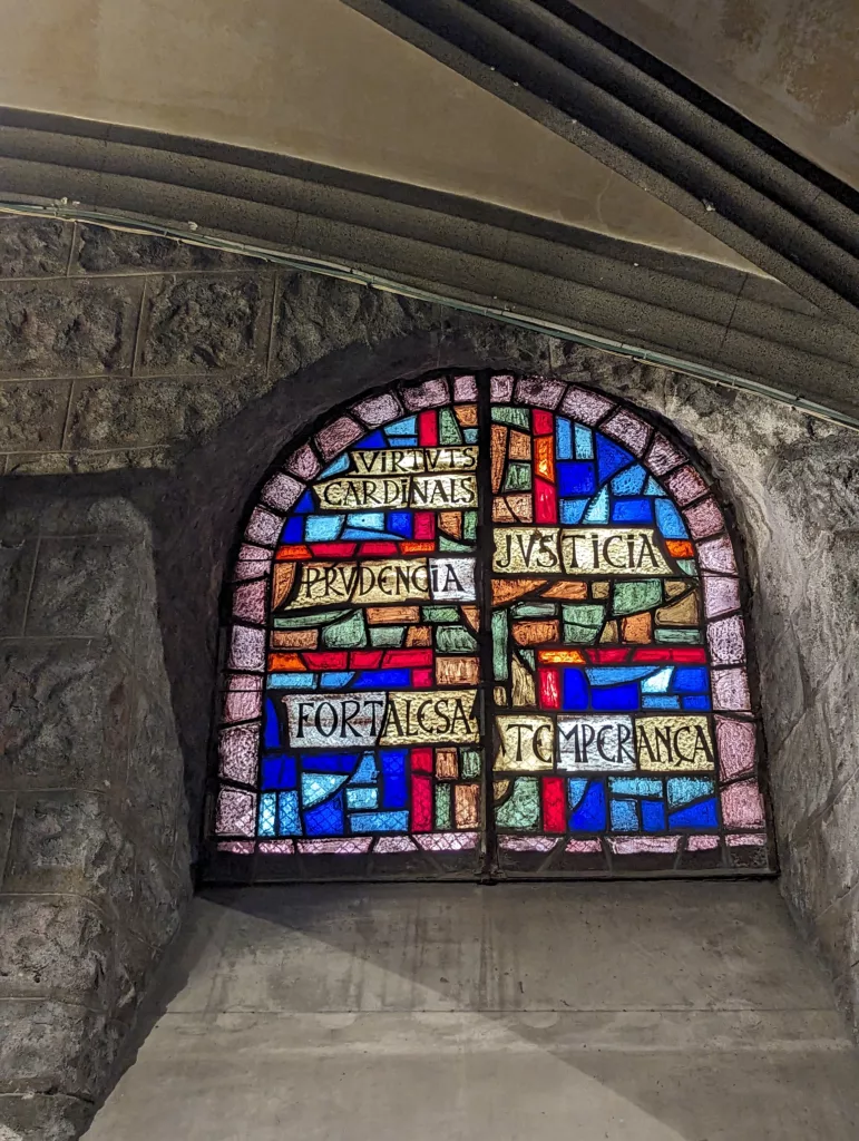 Stained glass window