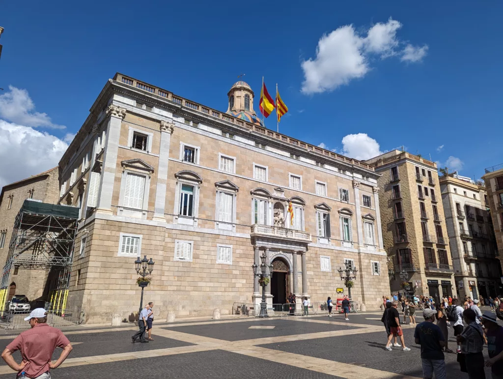 Square in Barcelona