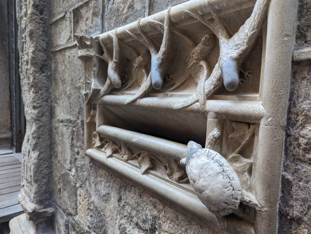 Stone letterbox