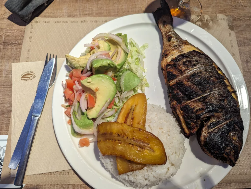 Ecuadorian lunch