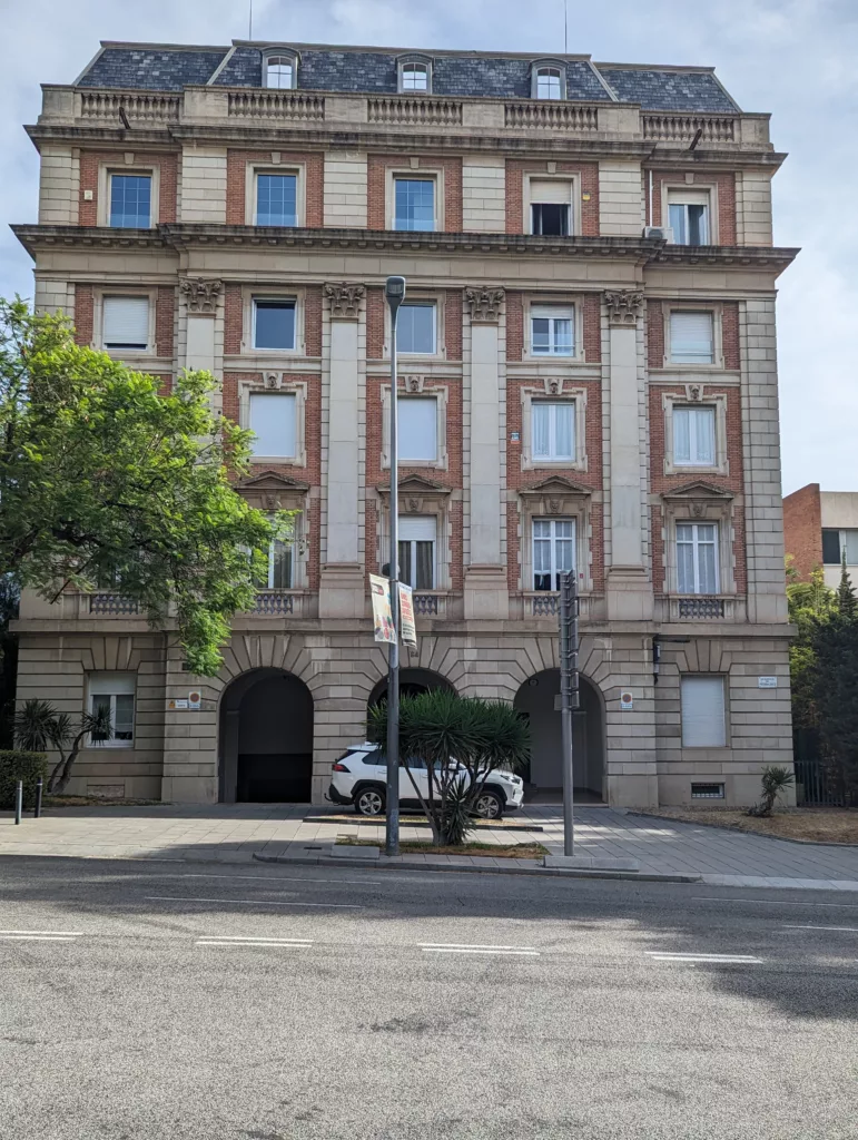 Old apartment building