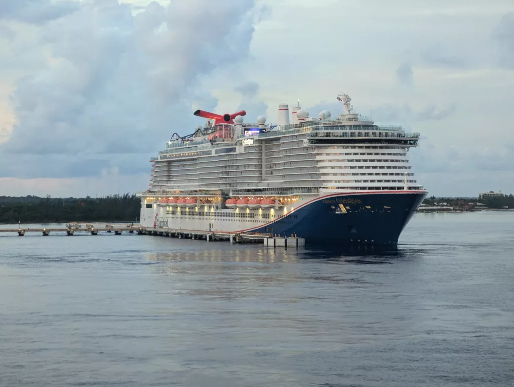 Carnival Celebration at port