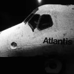 The shuttle Atlantis