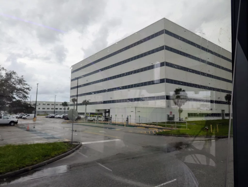 Launch control building