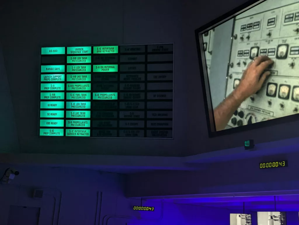 Apollo mission control consoles