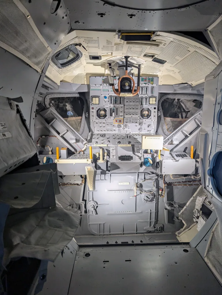 Lunar lander interior