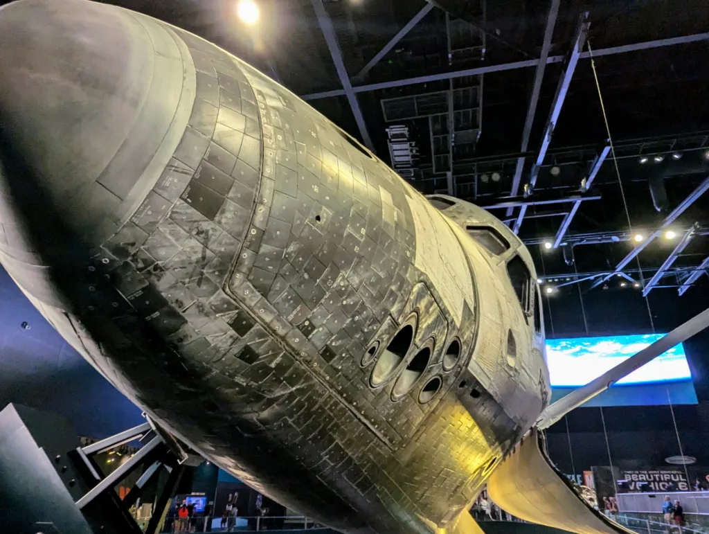 Space shuttle nose