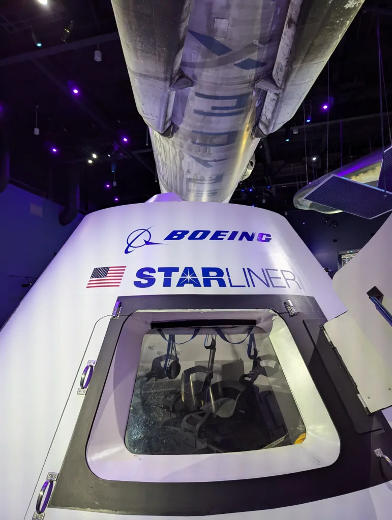 Starliner mockup