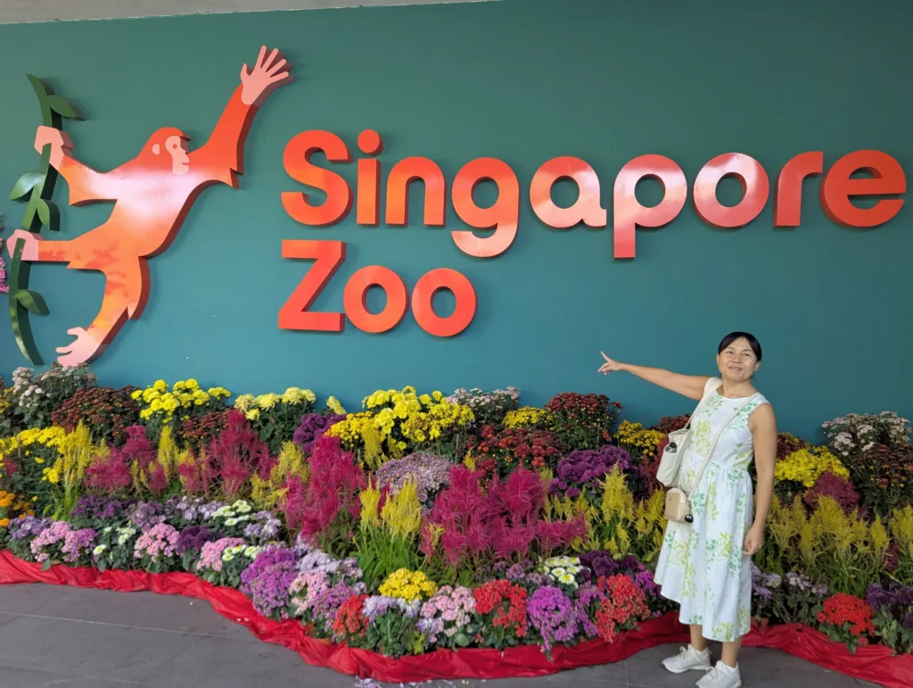 Singapore Zoo sign